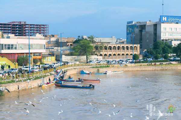 رود کارون در اهواز